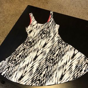 Express Back Zip Flirty Dress